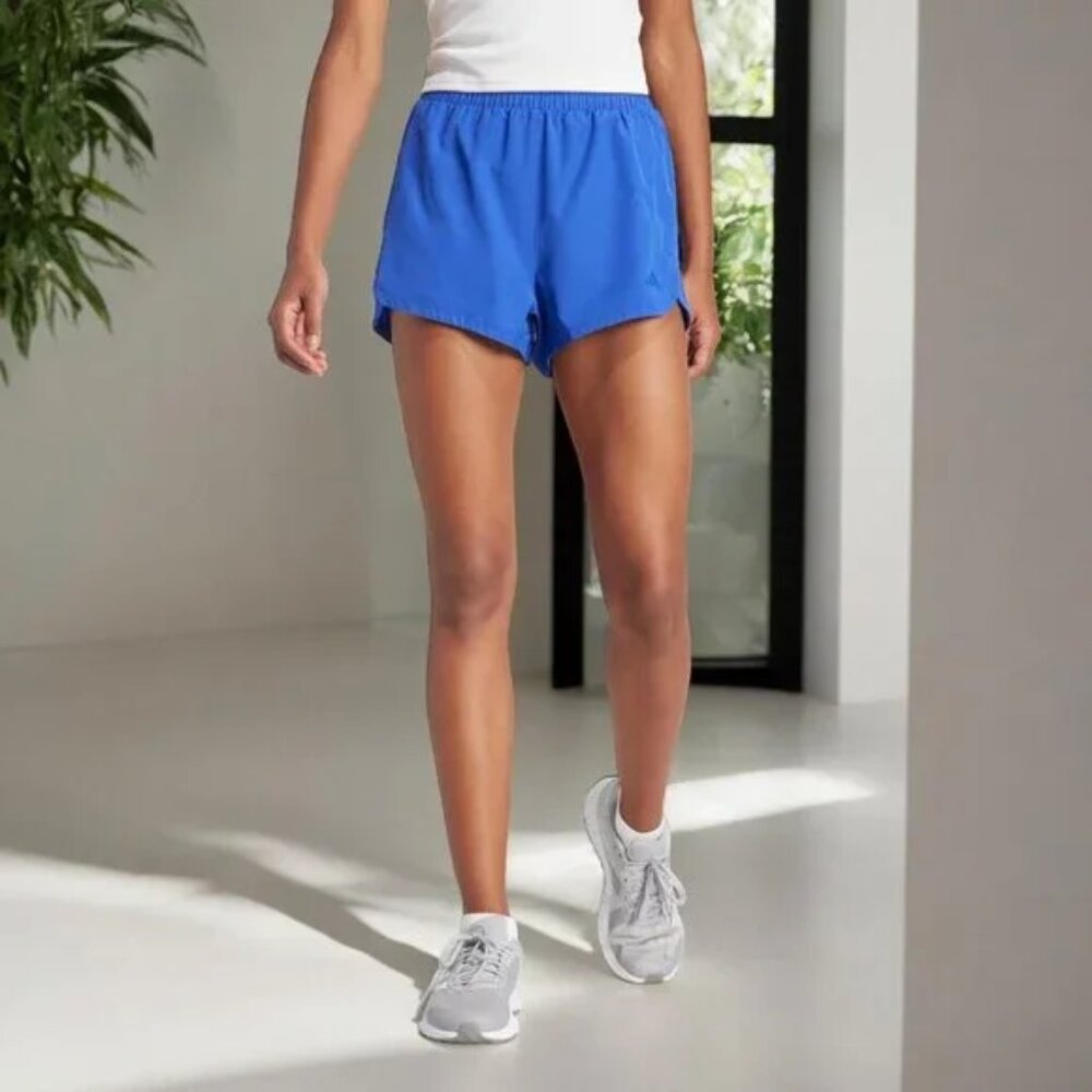 Adidas Women's Pacer Woven High Rise 3'' Inch Shorts